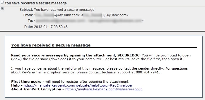 HIPAA compliant email