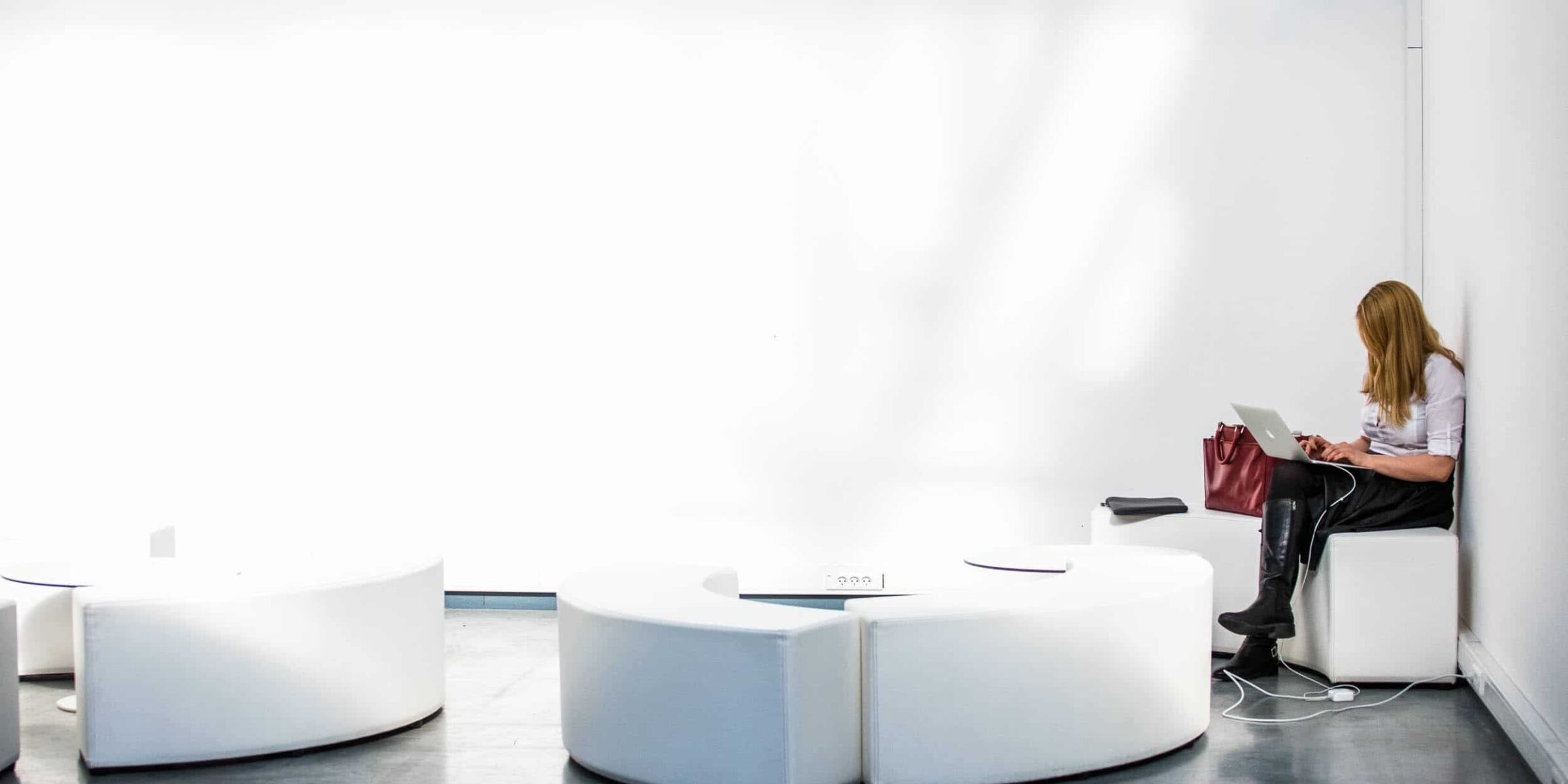 Girl typing HIPAA Secure Email