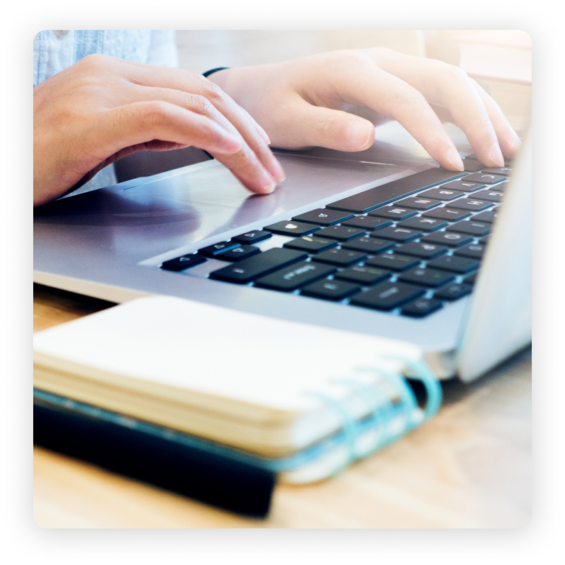 When you're done with a patient chat, easily push the conversation back to Nextech in a click