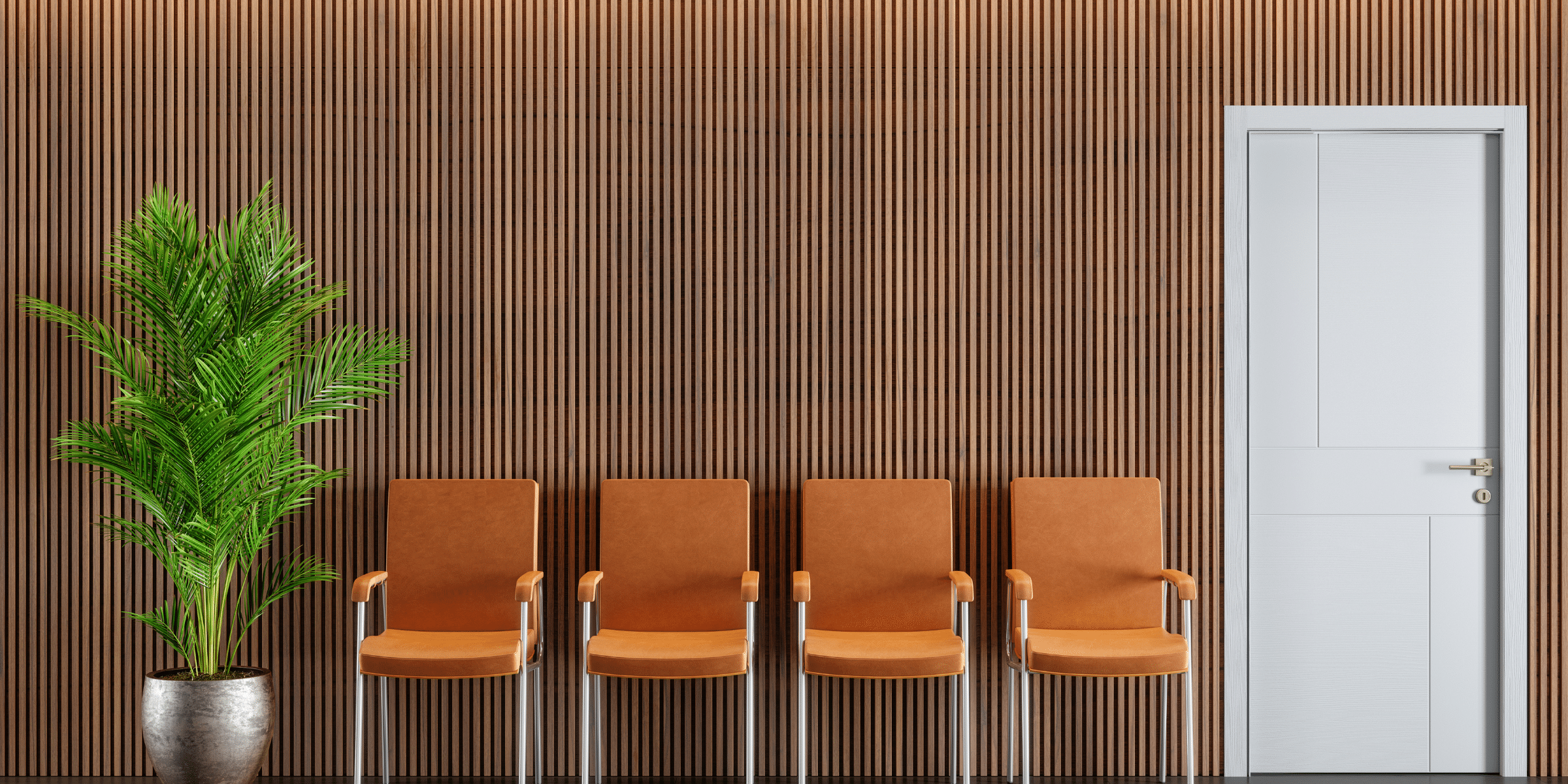 Empty waiting room reflecting the effects of patient no-shows.