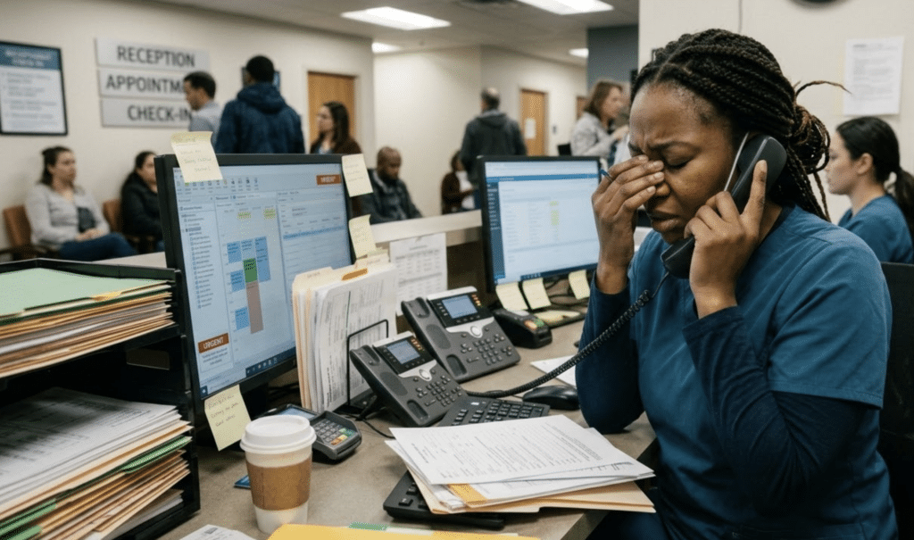 Patient conversations over the phone are a challenge to manage