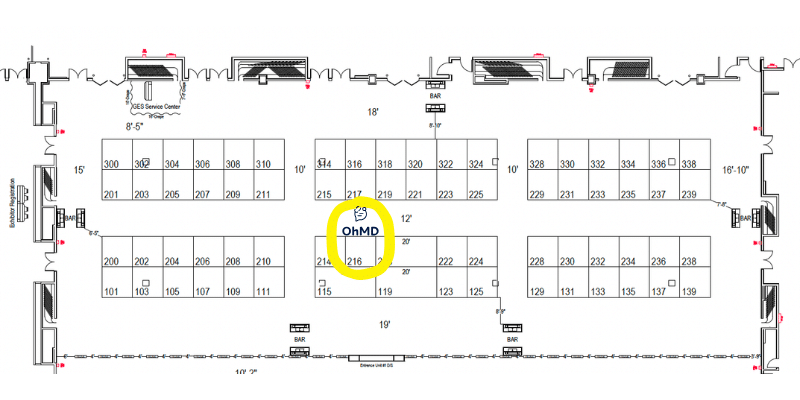 OhMD is booth 216 at UWH's Elevate 2026 conference in Las Vegas.